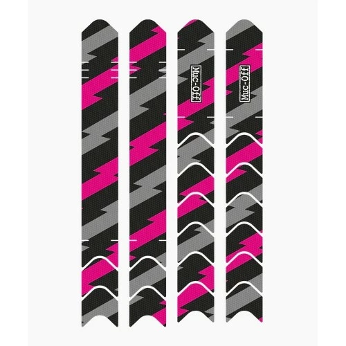 Muc-Off Chain/Seat Stay Protector Kit MTB - Pink 1 Muc-Off Chain/Seat Stay Protector Kit MTB - Pink