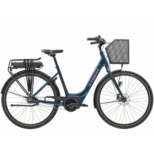 Trek District+ 1C Lowstep 500Wh - Large - Blå 1 Trek District+ 1C Lowstep 500Wh - Large - Blå